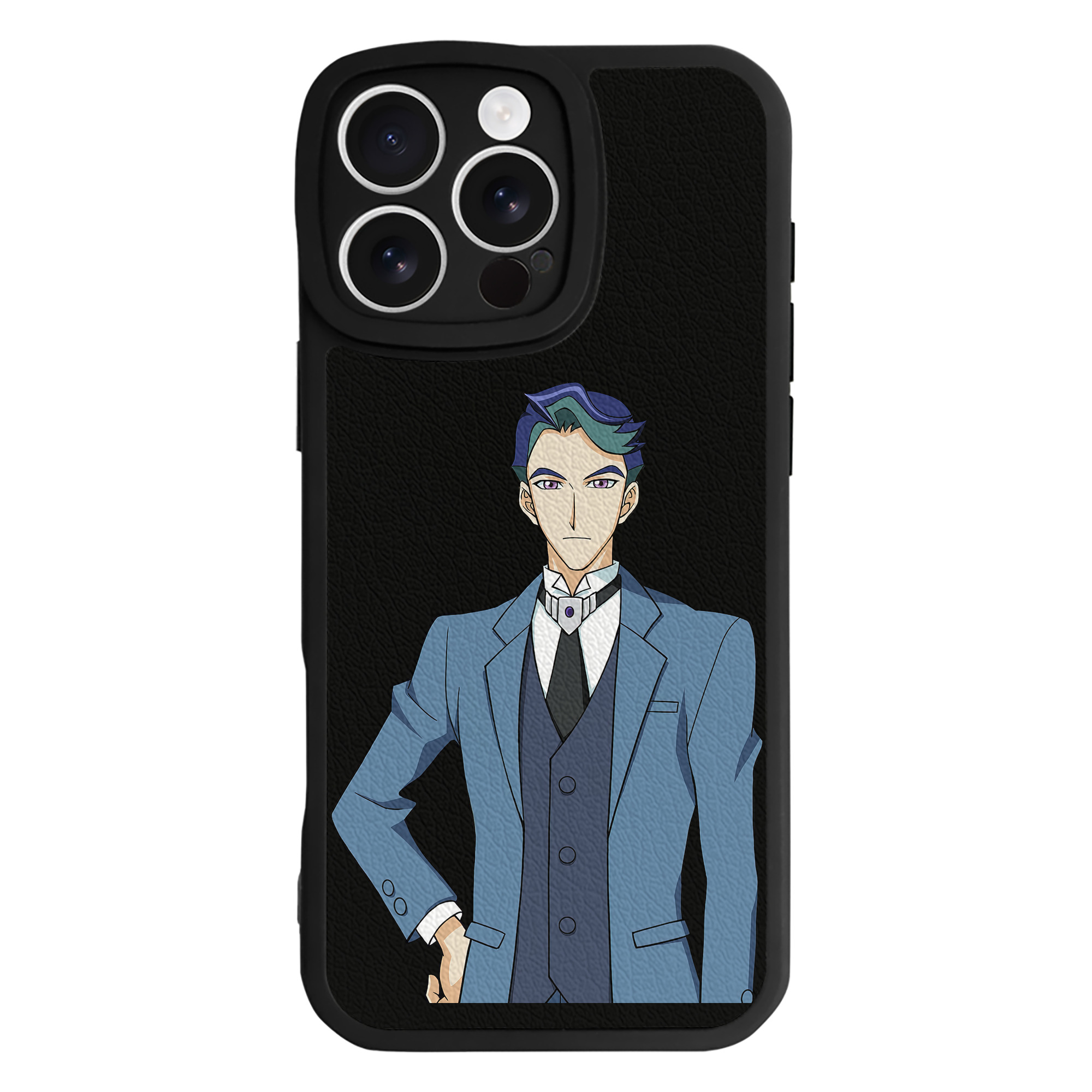 遊☆戯☆王 Yu-Gi-Oh! 【iPhone 16シリーズ対応】シリコンスマホケース（レザー調） 材質：シリコン